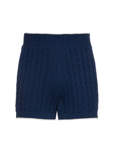 Shorts In Maglia Di Cotone - EGONLAB - Modalova