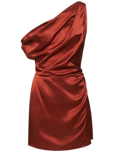 Alanis Silk Satin Mini Dress - REFORMATION - Modalova