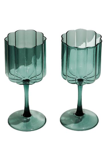 Set De 2 Copas De Vino Wave - FAZEEK - Modalova