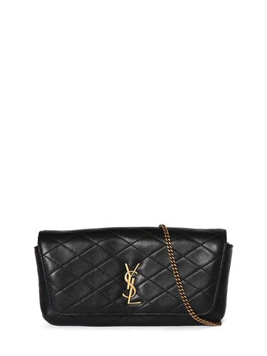 Bolso Porta Móvil Gaby De Piel - SAINT LAURENT - Modalova