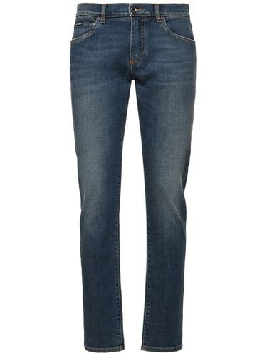 Jeans Slim De Denim - DOLCE & GABBANA - Modalova