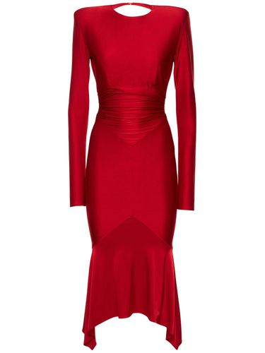 Vestido Midi De Jersey Brillante - ALEXANDRE VAUTHIER - Modalova