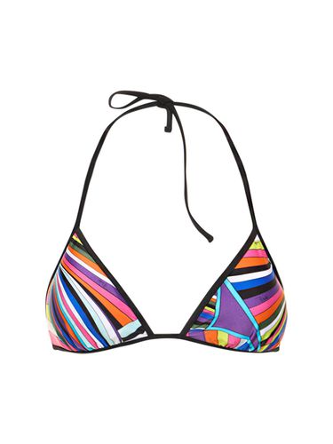 Top De Bikini De Lycra Estampado - PUCCI - Modalova