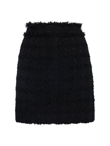 Wool Tweed Mini Skirt - DOLCE & GABBANA - Modalova