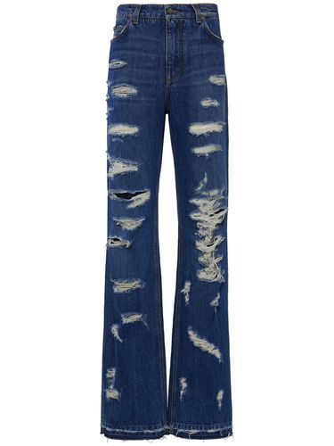 Jeans Mit Weitem Bein Mit Rissen - DOLCE & GABBANA - Modalova