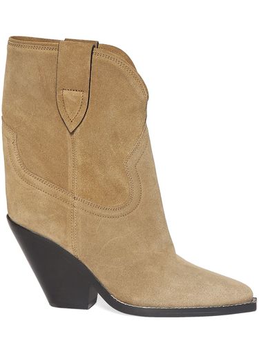 Mm Hohe Stiefeletten Aus Wildleder „leyane“ - ISABEL MARANT - Modalova