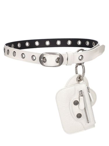 Cm Le Cagole Leather Belt - BALENCIAGA - Modalova