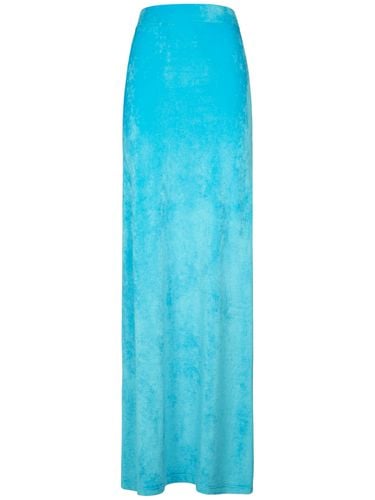 Viscose Blend Maxi Skirt - BALENCIAGA - Modalova