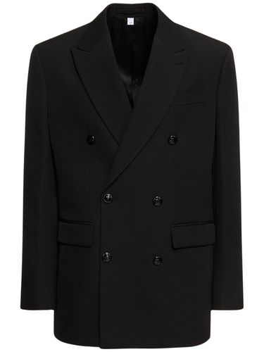 Newman Double Breasted Wool Blazer - BURBERRY - Modalova