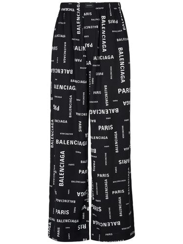 Hose Aus Viskosepopeline „paris“ - BALENCIAGA - Modalova