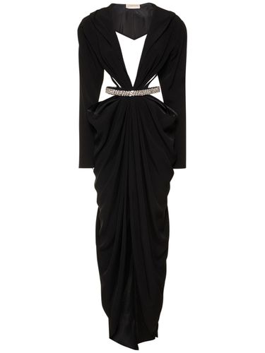 Lvr Exclusive Cutout Crepe Long Dress - ALEXANDRE VAUTHIER - Modalova