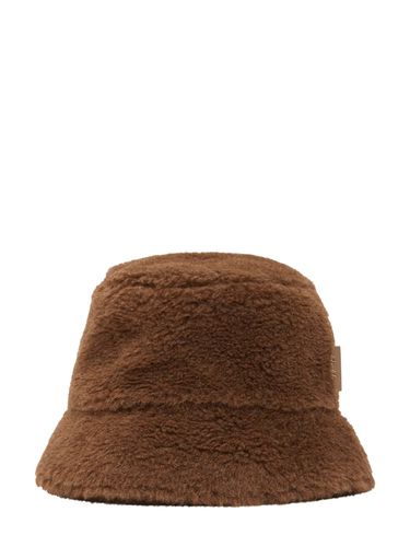 Cappello Bucket Figura1 In Shearling Di Lana - MAX MARA - Modalova