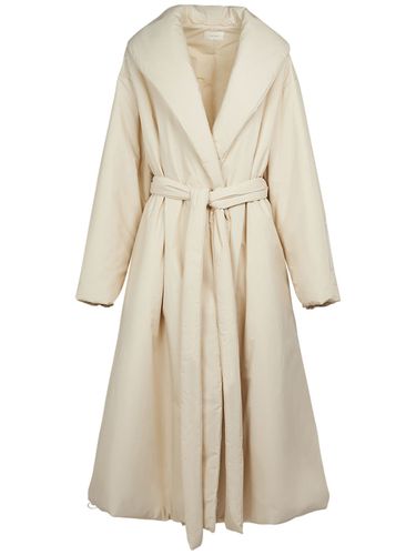 Francine Long Belted Down Jacket - THE ROW - Modalova