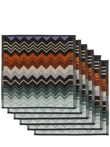 Set: 6 Baumwollhandtücher „giacomo“ - MISSONI HOME - Modalova