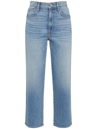 London Crop Cotton Denim Jeans - SLVRLAKE - Modalova