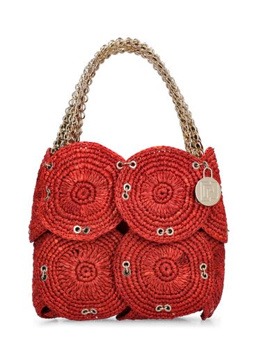 Bolso De Mano Disc De Raffia - RABANNE - Modalova