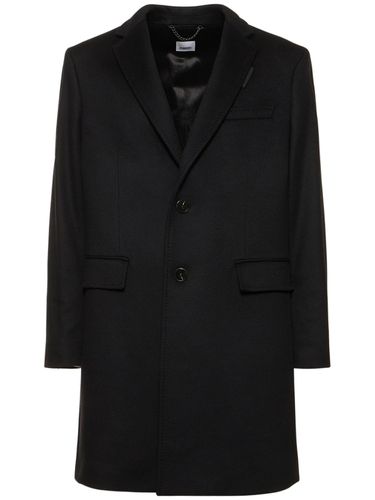 Callen Mid Length Wool Blend Coat - BURBERRY - Modalova