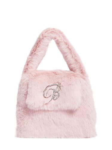 Bolso De Mano De Pelo Sintético - BLUMARINE - Modalova