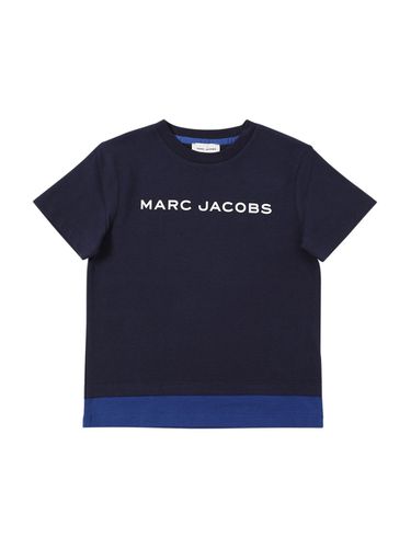 Logo Printed Cotton T-shirt - MARC JACOBS - Modalova