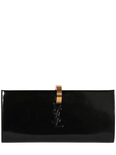 Clutch Aus Gebürstetem Leder „daria Minaudiere“ - SAINT LAURENT - Modalova