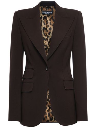 Chaqueta De Jersey - DOLCE & GABBANA - Modalova