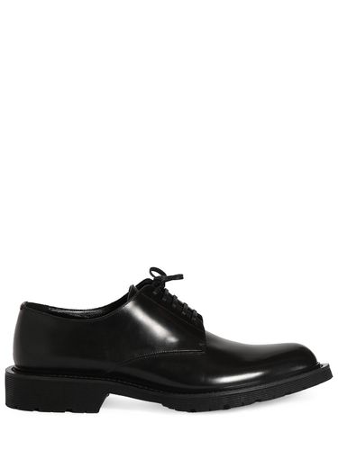 Army 20 Leather Derby Shoes - SAINT LAURENT - Modalova