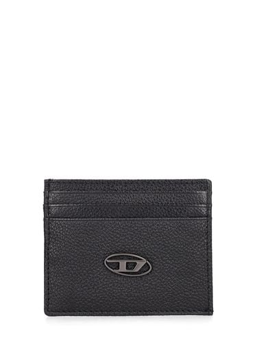 Oval-d Leather Card Holder - DIESEL - Modalova