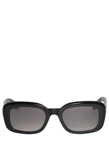 Sonnenbrille Aus Recyceltem Acetat "sl M130" - SAINT LAURENT - Modalova