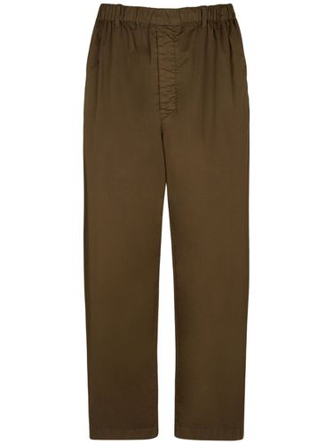 Pantaloni Loose Fit In Cotone Stretch - LEMAIRE - Modalova