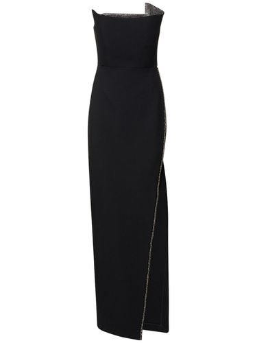 Trägerloses Maxikleid Aus Wolle & Seide - ROLAND MOURET - Modalova