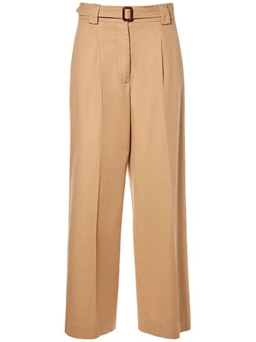 Weite Hose Aus Baumwollcanvas „pino“ - WEEKEND MAX MARA - Modalova