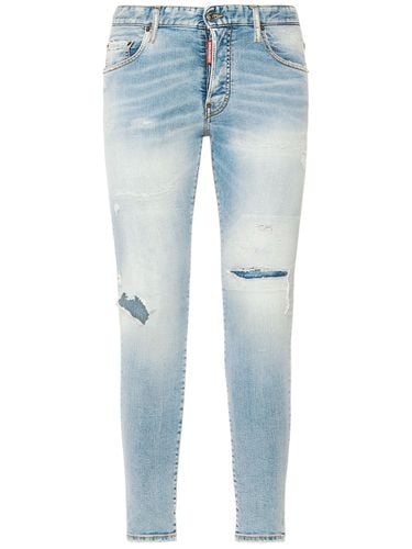 Jeans De Denim De Algodón - DSQUARED2 - Modalova