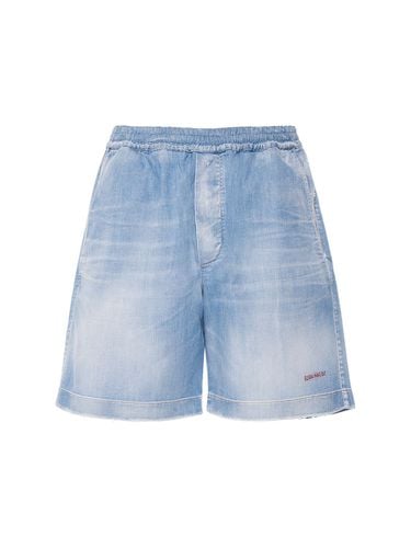 Shorts Aus Stretch-baumwolldenim - DSQUARED2 - Modalova