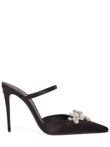 Mm Hohe Mules Aus Satin „lollo“ - DOLCE & GABBANA - Modalova