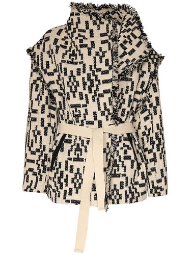 Faith Frayed Cotton Blend Jacket - MARANT ETOILE - Modalova