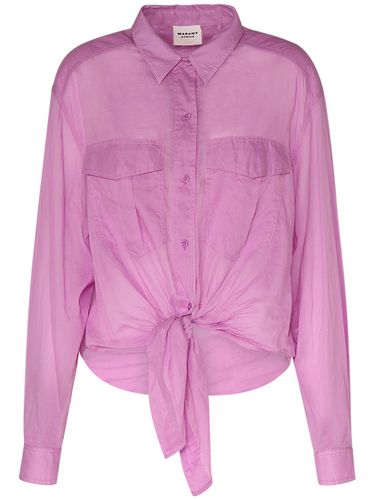 Nath Self-tie Cotton Shirt - MARANT ETOILE - Modalova