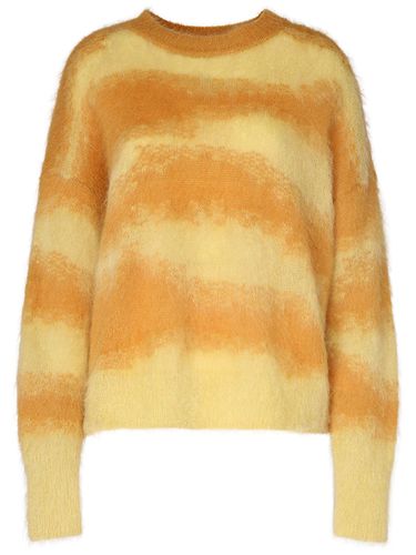 Sawyer Striped Mohair Blend Knit Sweater - MARANT ETOILE - Modalova