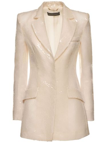 Fitted Sequined Jacket - ALBERTA FERRETTI - Modalova