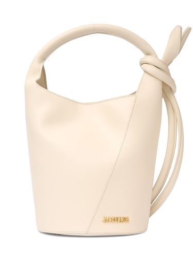 Bolso Le Petite Tourni De Piel - JACQUEMUS - Modalova