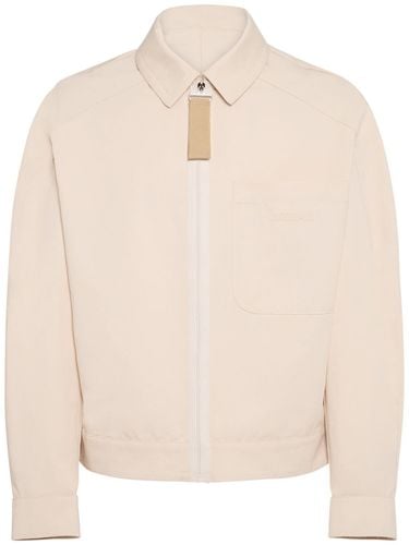 Giacca Le Blouson Linu In Cotone E Lino - JACQUEMUS - Modalova