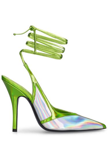 Mm Pumps Aus Leder & Pvc „venus Chrome“ - THE ATTICO - Modalova