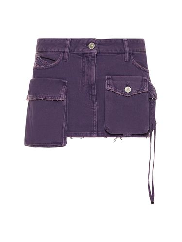 Fay Denim Cargo Mini Skirt - THE ATTICO - Modalova