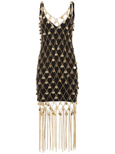 Chain Fringed Midi Dress - RABANNE - Modalova