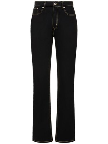 Asagao Straight Fit Cotton Jeans - KENZO PARIS - Modalova