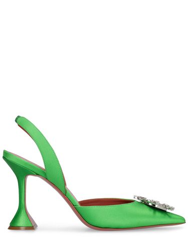 Mm Begum Satin Slingback Pumps - AMINA MUADDI - Modalova