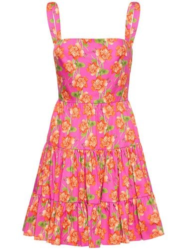 Freddie Floral Printed Cotton Mini Dress - BORGO DE NOR - Modalova