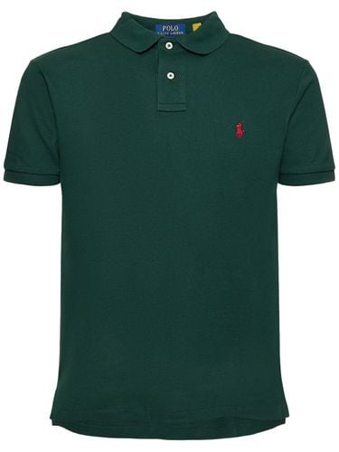 Camisa Polo De Algodón Piqué - POLO RALPH LAUREN - Modalova