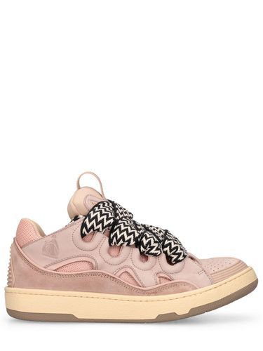 Sneakers Curb In Pelle E Mesh 30mm - LANVIN - Modalova