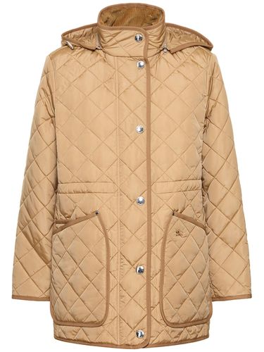 Roxbugh Quilted Hooded Jacket - BURBERRY - Modalova