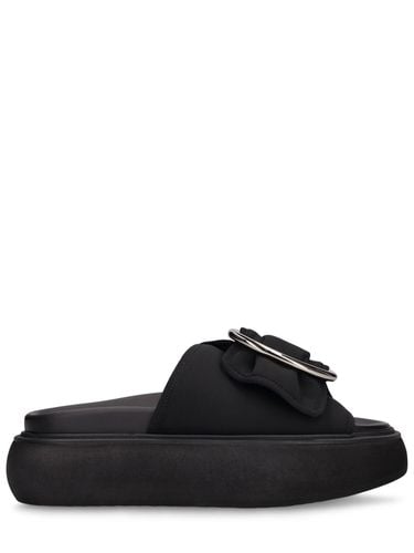 Mm Dada Neoprene Platform Slides - THE ATTICO - Modalova